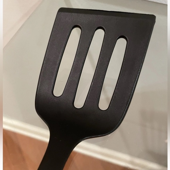 TRAMONTINA Spatula Ability Black Nylon Made In Brazil Flipper Turner Slanted  - Picture 7 of 11